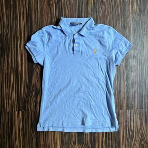 Polo Ralph Lauren Shirt Youth Boys L Large Blue Sport Performance Casual
